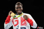 [高清組圖]拳擊女子51公斤級 英國選手獲得金牌