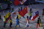 [高清組圖]裏約奧運會閉幕式：各國代表團入場