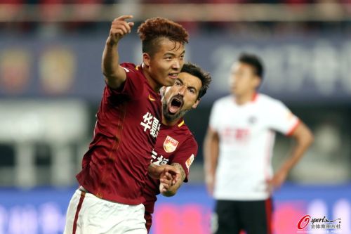 [高清組圖]U23土炮建功拉維奇4輪5傳 華夏2-0遼足