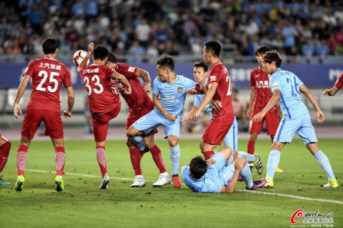 [高清組圖]埃神建功吳曦失單刀 上港客場1-0蘇寧