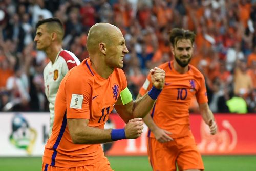 [高清組圖]世預賽-中場悍將2球 荷蘭3-1延續希望