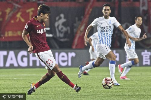 [高清組圖]野牛破僵 華夏幸福2-1勝富力返前三