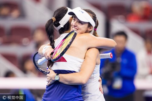 [高清組圖]中網-直落兩盤 辛吉斯3年2奪女雙冠軍
