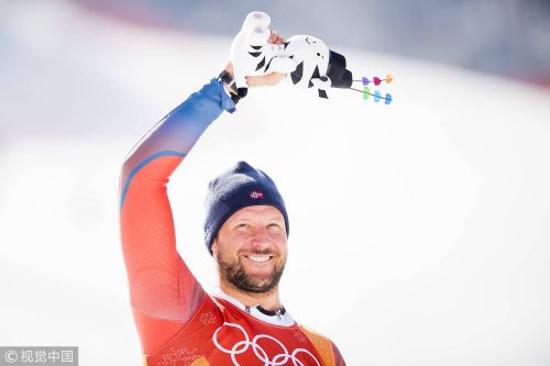 [高清組圖]挪威包攬高山滑雪男子速降賽冠亞軍