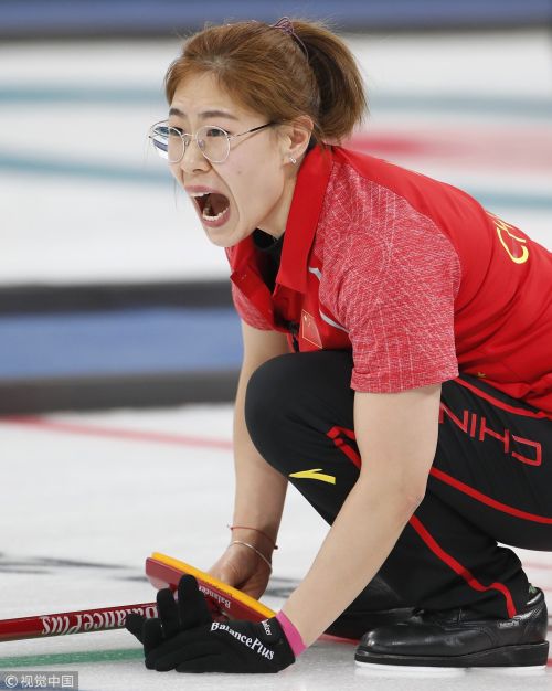 [高清組圖]女子冰壺中國負美國 兩連敗晉級渺茫