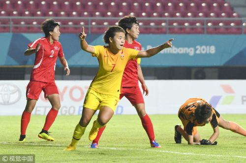 [高清組圖]王霜王珊珊破門 女足2-0完勝朝鮮女足