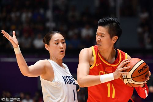 [高清組圖]中國女籃險勝朝韓聯隊 重奪亞運會冠軍