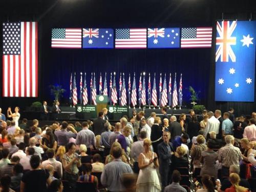 G20在澳大利亞啟幕澳總理髮表歡迎講話（圖）