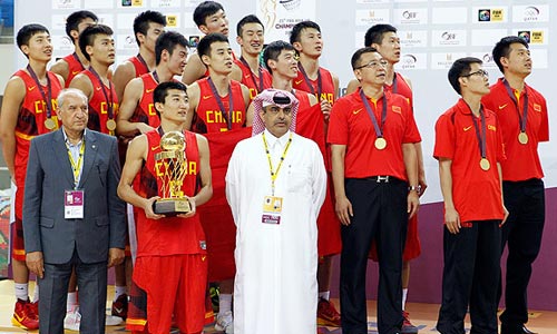亞青賽中國男籃史上第11次奪冠
