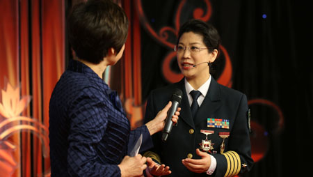 全國最美女性國防大學教授梁芳講述自己奮鬥的故事