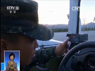 武警反恐突擊車裝配“北斗”衛星導航系統