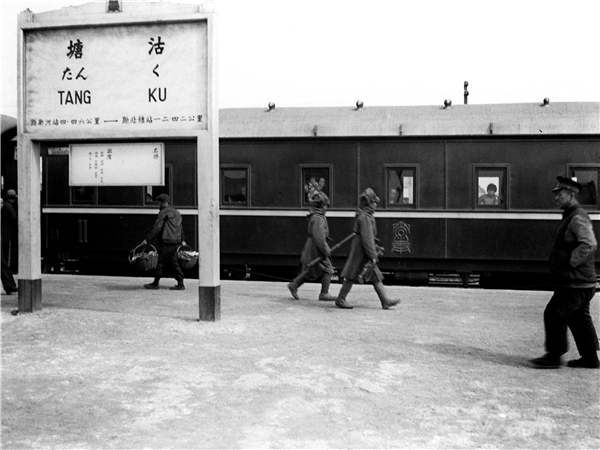 小方冀東之行拍攝的塘沽車站