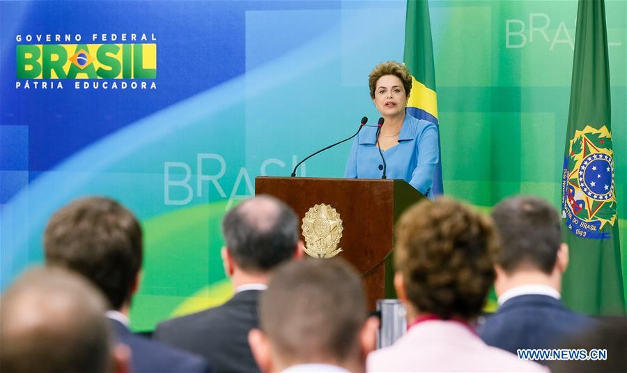 BRASILIA, April 18, 2016 (Xinhua) -- Image provided by Brazil