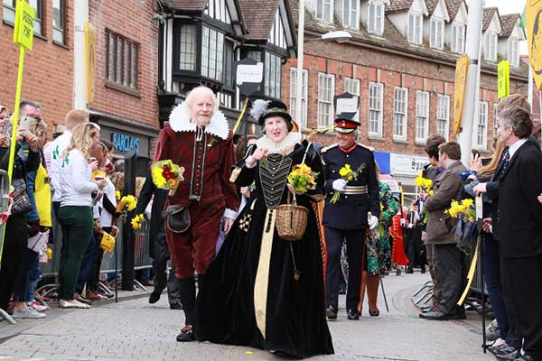 Stratford-upon-Avon celebrates Shakespeare