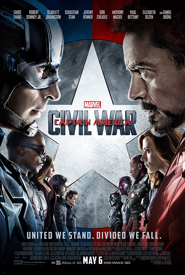 "Captain America: Civil War" poster. [Photo: mtime.com]