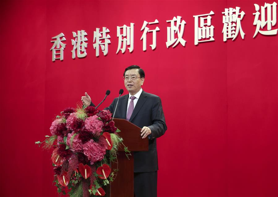 Zhang Dejiang, chairman of the Standing Committee of China