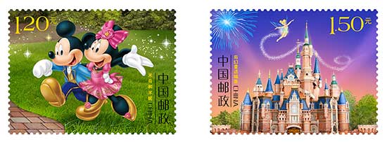 This week, China Stamp Group unveiled two official Shanghai Disney Resort stamps which they will issue on June 16 – the same day Shanghai Disney Resort welcomes the general public for the first time! 