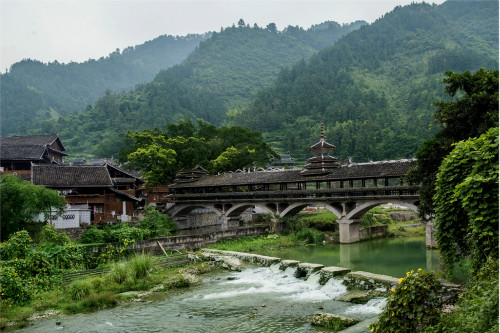 黎平侗寨花橋