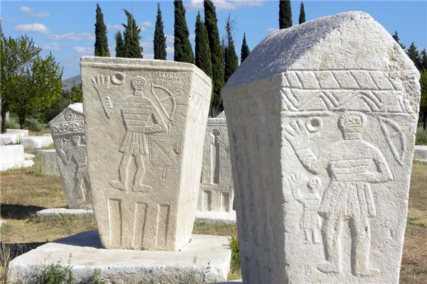 The tombstones, known as stecci, feature intricate engravings and give us a glimpse into what life was like in the region during the Middle Ages.