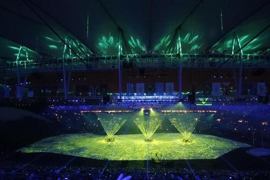 8月5日，第31屆夏季奧林匹克運動會開幕式在巴西裏約熱內盧馬拉卡納體育場舉行