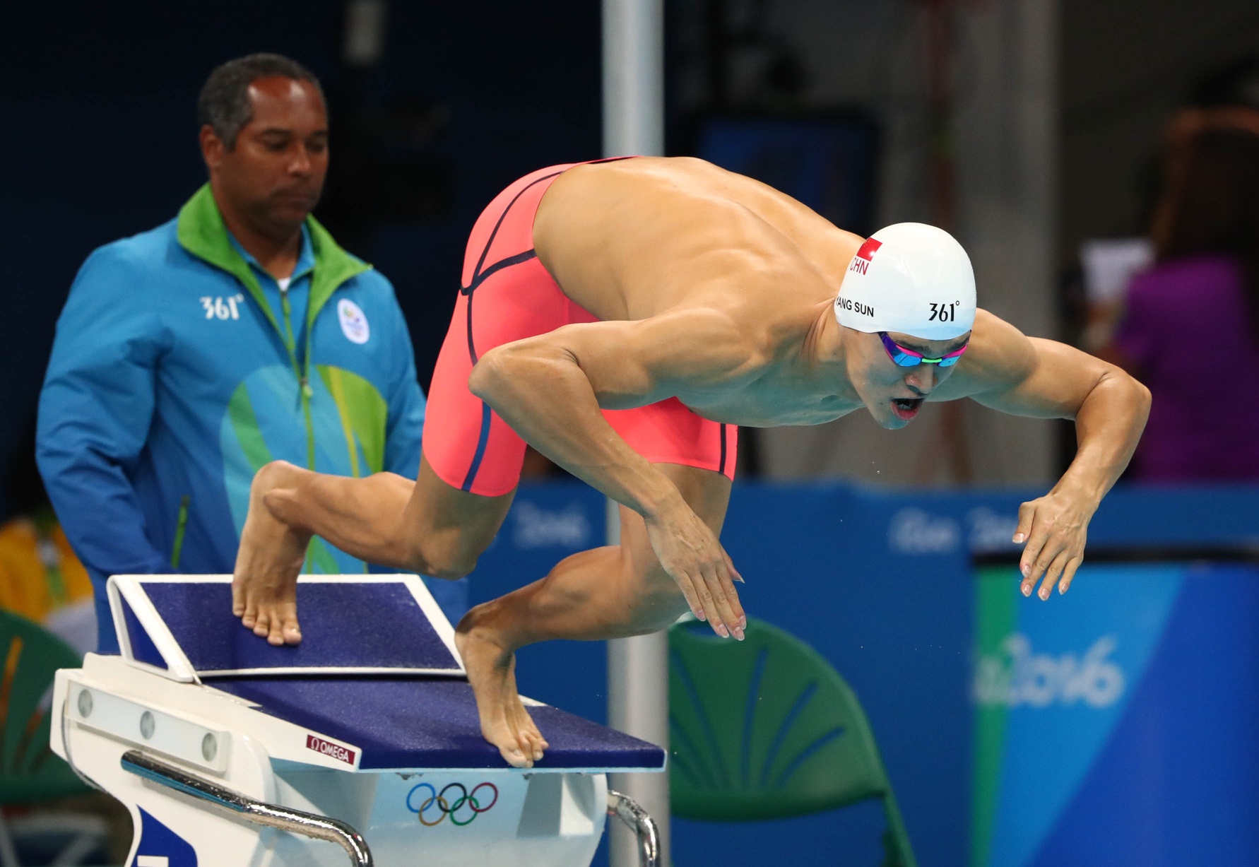 [高清組圖]男子1500米自由泳預賽 孫楊無緣決賽