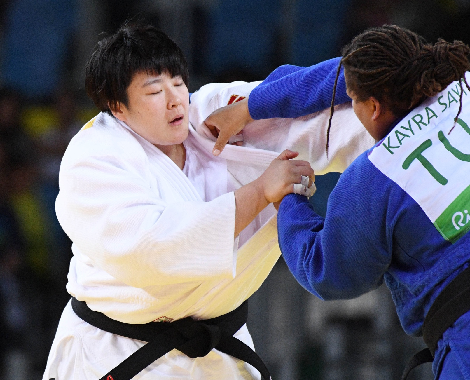 [高清組圖]柔道女子78公斤級于頌摘銅 法國奪冠