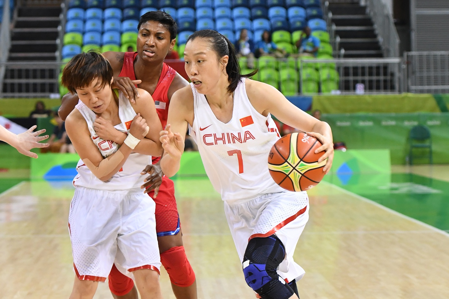 [高清組圖]中國女籃62-105負美國 小組賽1勝4負