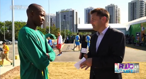 Interview with Luvo Manyonga, silver medalist in men