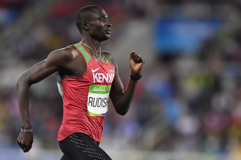  Interview with David Rudisha, gold medalist in 800 meters