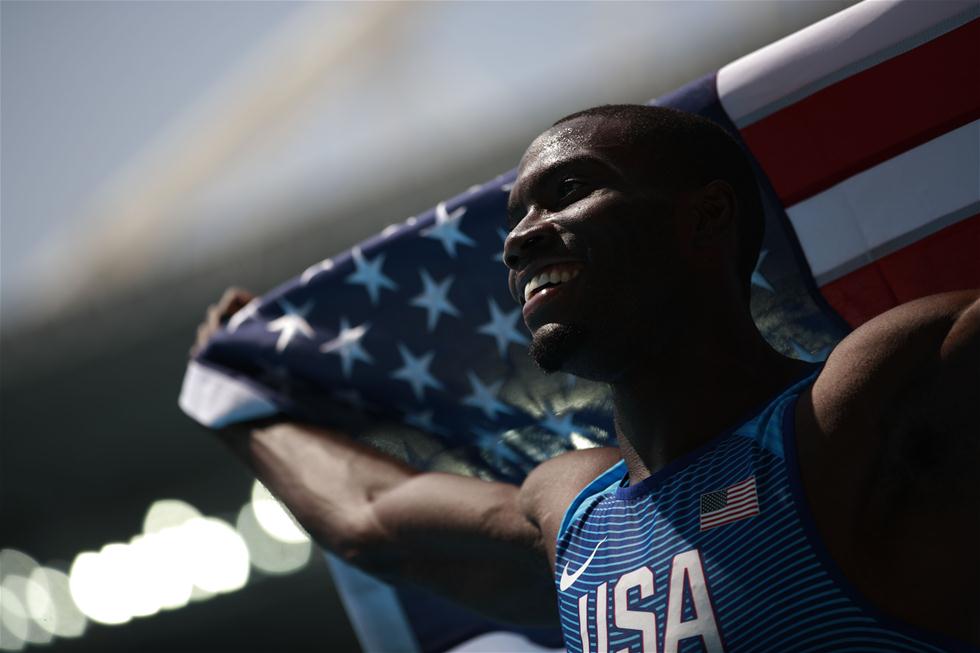 [高清組圖]男子400米欄：美國名將克萊門特奪冠