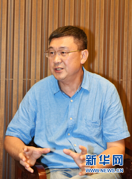 惠若琪父親惠飛接受新華網採訪