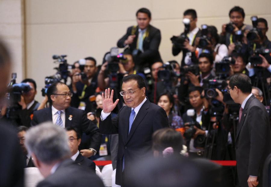 Chinese Premier Li Keqiang attends the 19th ASEAN-China Summit in Vientiane, Laos, Sept 7, 2016. (Photo/Xinhua)