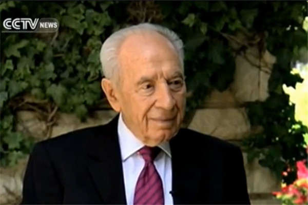 Revisiting 2013 CCTV interview with Peres