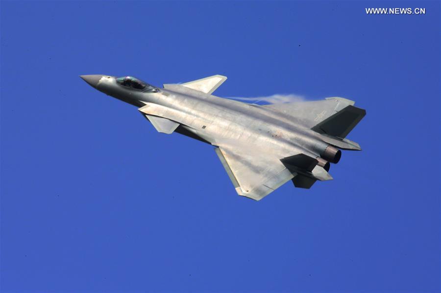 A J-20 stealth fighter of China