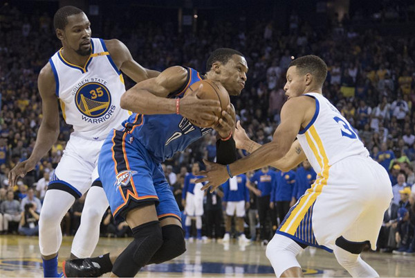 NBA: Golden State 122 - Oklahoma City 96