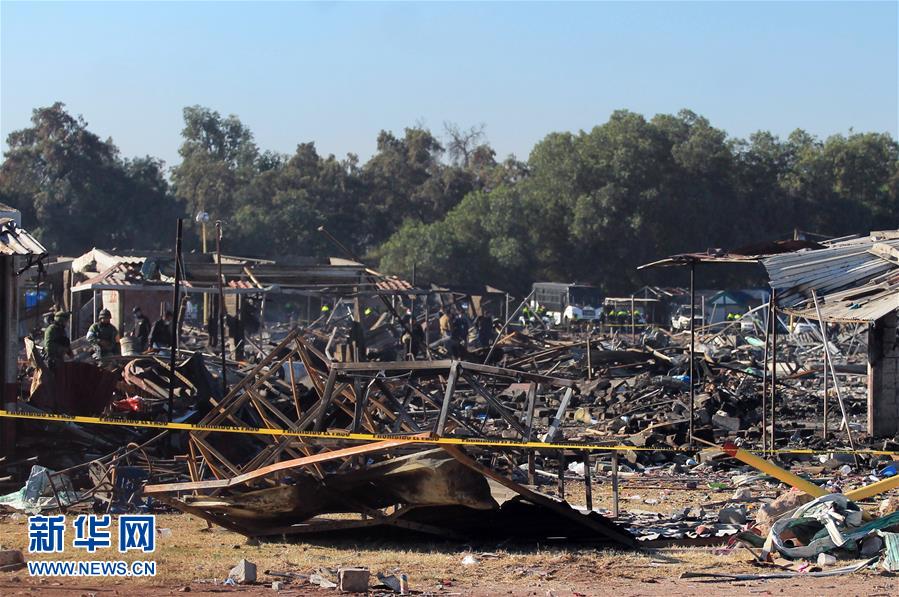 Al menos 32 muertos tras explosión en mercado de pirotecnia