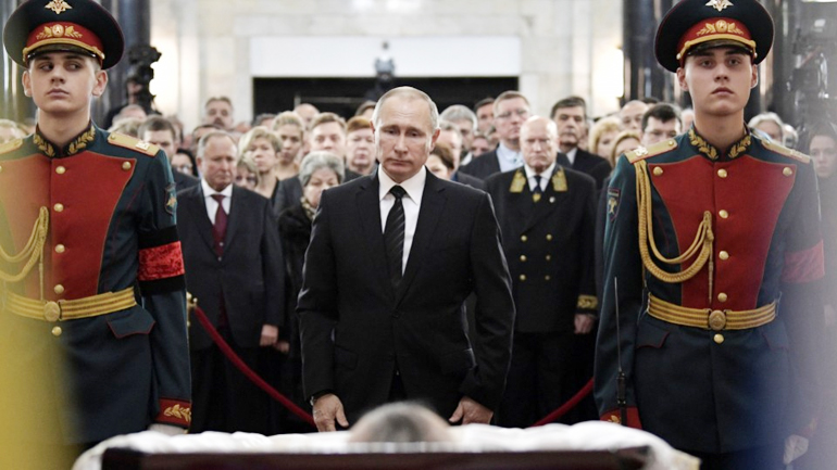 Russian President Vladimir Putin has attended the memorial service for an envoy who was shot dead in the Turkish capital, Ankara by an off-duty policeman. Mourners gathered at the foreign ministry building in Moscow, where the memorial was being held amid heightened security.