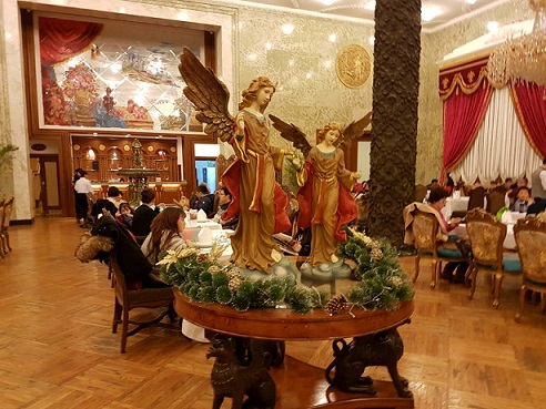 Inside Moscow Restaurant