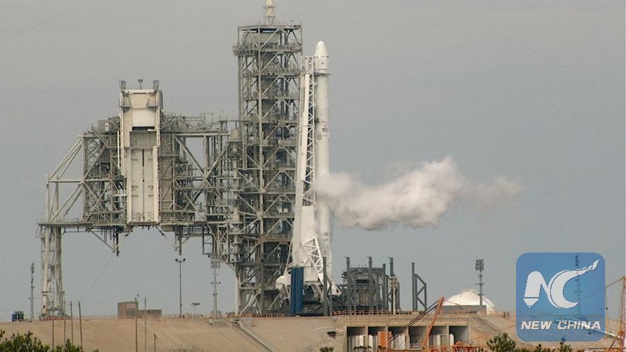 A SpaceX Falcon 9, carrying a Dragon cargo capsule loaded with nearly 5,500 pounds of supplies and equipment bound for the International Space Station (ISS), was about to blast off from U.S. space agency NASA