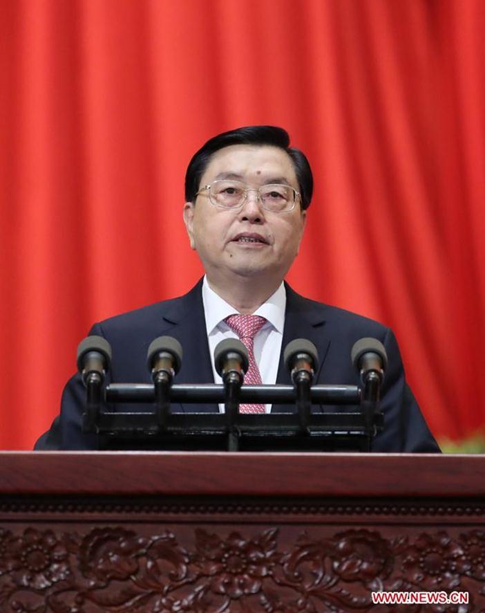 Zhang Dejiang, chairman of the Standing Committee of China