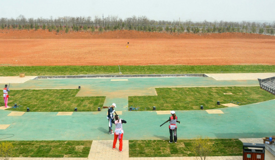 河南省宜陽縣鳳凰嶺射擊射箭基地：射擊(飛碟)