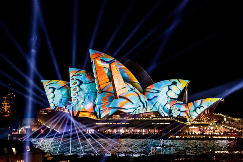 The festival features an array of incredible and clever art installations and events happening every night throughout seven precincts in the city of Sydney. 