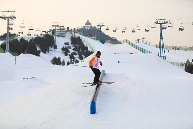 第四屆南山自由滑雪雙板公開賽-選手精彩表現