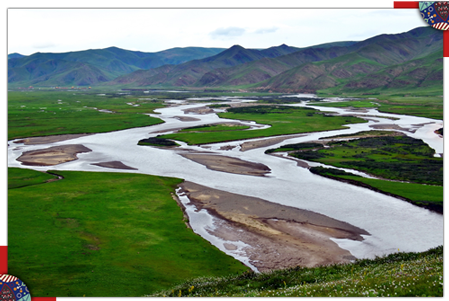 三江源地區是亞洲最重要的生態安全屏障和全球最敏感的氣候啟動區之一。圖為三江源國家公園一景。（章軻/攝）