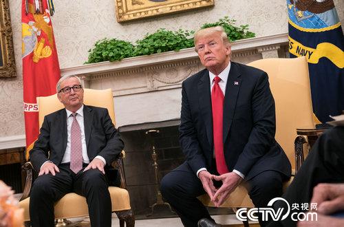 美國歐盟達成協定：將致力於消除關稅和貿易壁壘