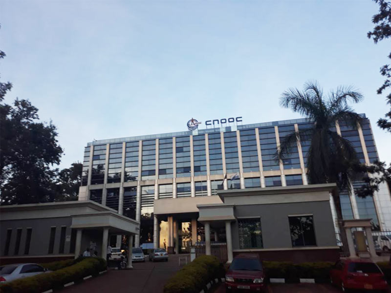 Headquarters for Chinese Oil company, CNOOC Limited, with oil stakes in Uganda and listed on the Toronto Stock Exchange. (Photo/Timothy Sibasi)