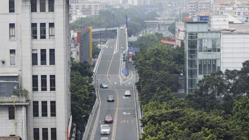 人民路高架橋現況