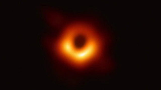 人類首次直接拍攝到的黑洞照片