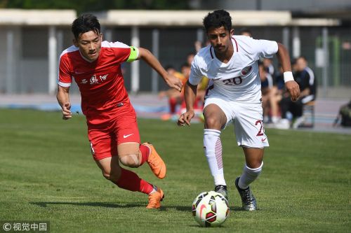 [高清組圖]土倫杯-叢震破門 U21國足1-1平卡塔爾