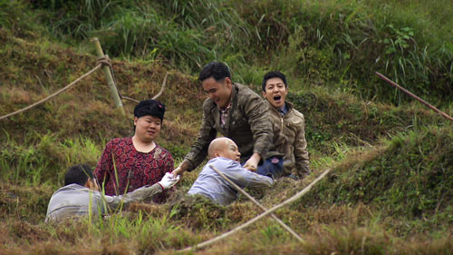 小天助樂嘉、沙溢